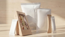 Different ecovio® containers for food 
